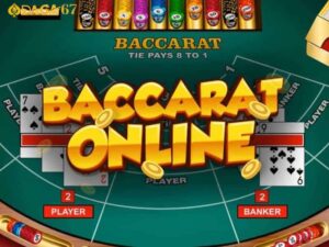 Baccarat online là tựa game cá cược với bộ bài tây 52 lá